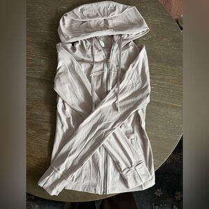 Light Pink Hooded Define Jacket